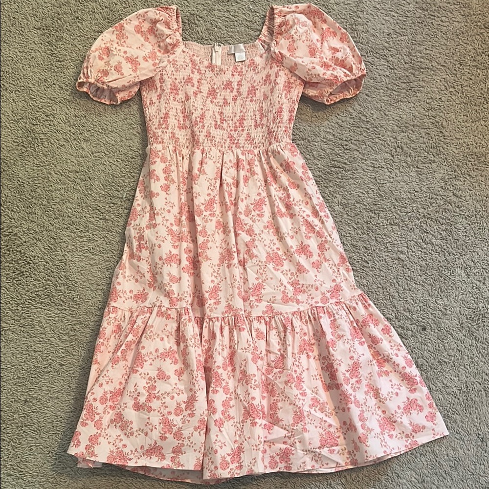 Floral Pink Dress